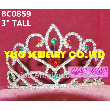 Tiaras de concours de cristal